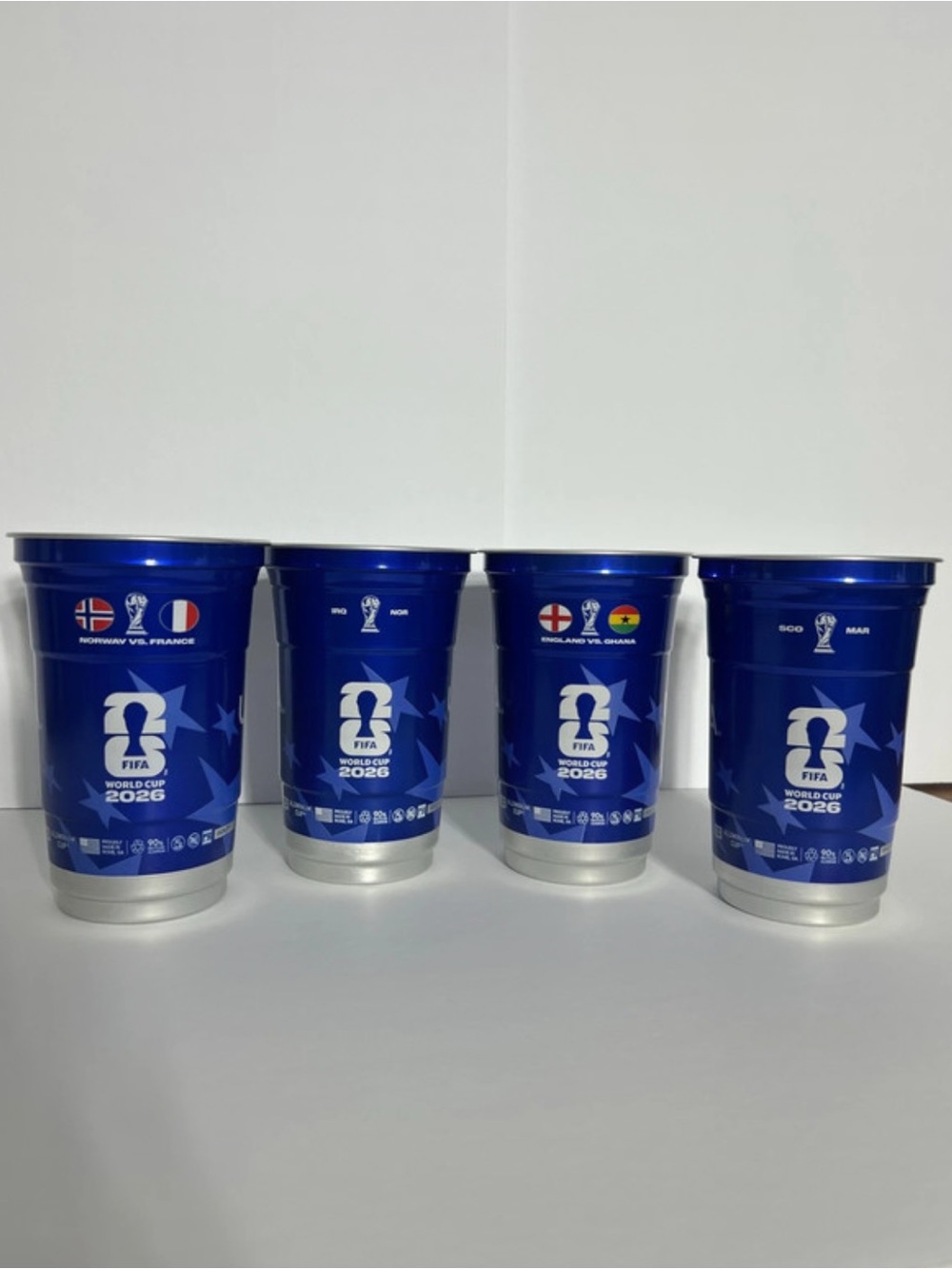 FIFA World Cup 2026 Michelob Ultra 4 Cups - Picture 2 of 6